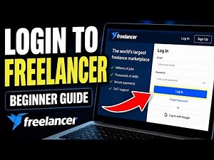 How to login to Freelancer - Beginner Guide