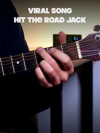 Hit The Road Jack - Guitar Song Tutorial