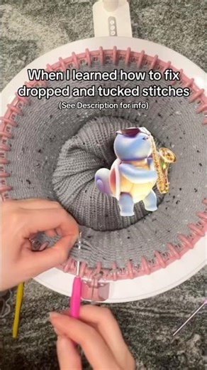 Drop stitches got you down? I’m here to help troubleshoot #sentroknittingmachine