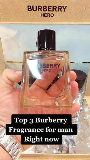 Top 3 Fragrances for Men - Burberry Hero, Macy's, Coty