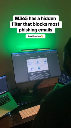 Olayiwole | Cloud & Software Engineer on Instagram: "One of the most effective but often overlooked filters in Microsoft 365 is Microsoft Defender Safe Links. When enabled, Safe Links scans every URL in emails and Teams messages. If a user clicks a dangerous link, it blocks it instantly, even if the attacker changes the link after sending the email. Why it matters: 🔹 Stops phishing links in real time 🔹 Protects users from malicious redirects 🔹 Works across Email, Office apps, and Teams 🔹 Req