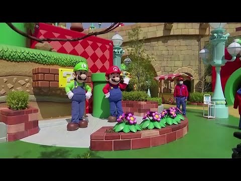 Mario theme park 'Super Nintendo World' opens in Japan