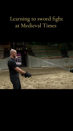 Learn Sword Fighting at Medieval Times with Sir Dave