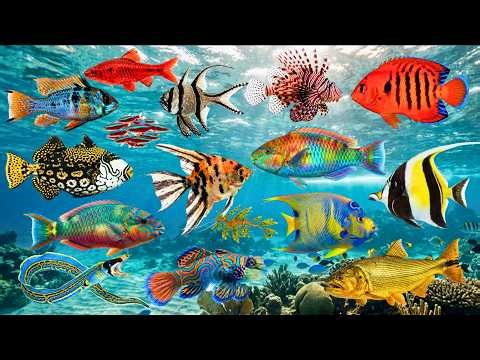 Incredible Beauty! Top Most Beautiful Fish in the World (4K Ultra HD)