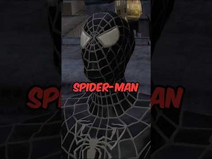 Let's see the evolution of the black suit in all Spider-Man games #videogames #spiderman #gaming