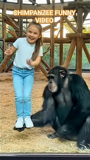 “When Smart Gets Silly: The Unexpected Humor of Chimpanzees”🤣