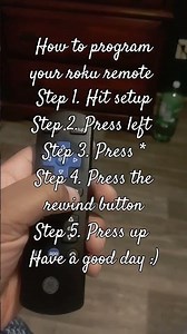 How to program your GE Roku remote 😁