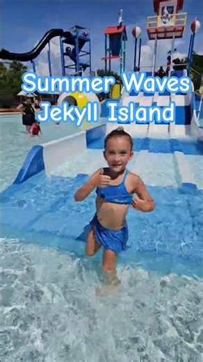 Summer Waves in Jekyll Island, Georgia! 🌴☀️ #summerwaves