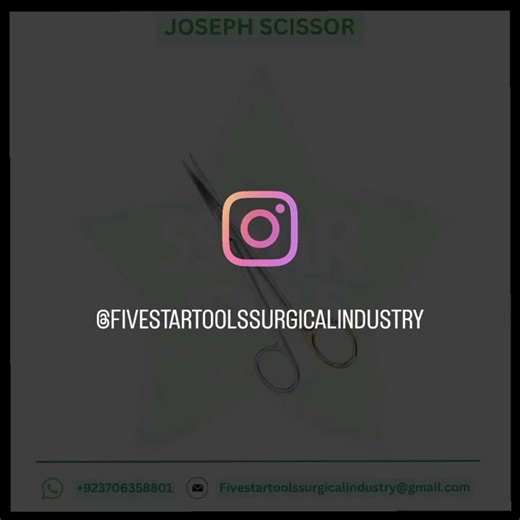 Joseph scissors #scissors #medicalinstruments #dentalequipment #surgicalinstruments #orthopedicinst