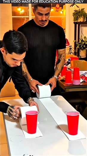 Poor family boys are playing a scary tissue game, what's the secret?❔😱