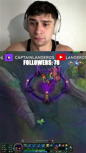 Sneaky Side Step #streamer #leagueoflegends #gaming #funny #captainlanderos