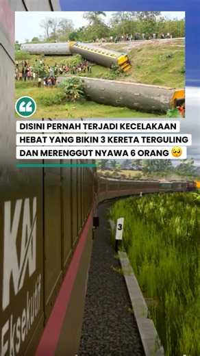 IT TURNS OUT THAT A SERIOUS TRAIN ACCIDENT HAS OCCURRED HERE, WITH THERE BEEN LOSSES 😱