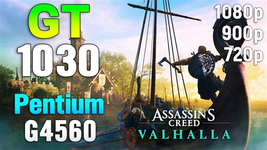 Assassin's Creed Valhalla on Low End PC l 1080p l 900p l 720p l