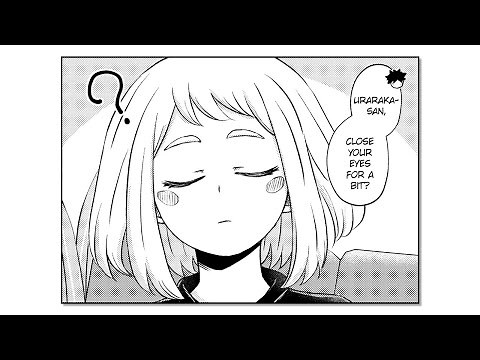 Izuku Midoriya (Deku) x Ochako Uraraka Doujinshi - Waiting for the kiss
