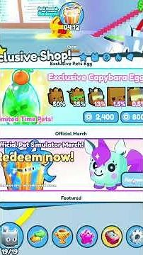 NEW PET SIMULATOR X CODES (REDEEM NOW)