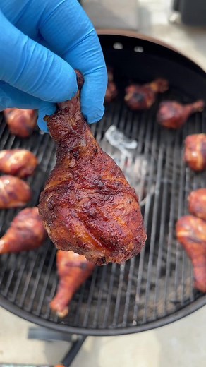 The most easy and delicious chicken legs! Turns out keeping it simple out on the grill can produce some of the best bites in BBQ! These are quick, easy, and cheap and I can’t recommend them enough!! Y’all REALLY gotta try this one!! #chicken #grilling #easyrecipe #dinner #tasty @Weber Grills @Kingsford @Heath Riles BBQ