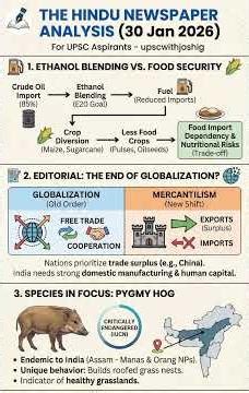UPSC 2026, 30th January News Summary #upscwithjoshig #upsc #upsc2026