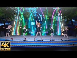 [スタマス] クインテット ( きらり 雪歩 凛世 美嘉 歌織 ) [ GR@TITUDE ] ナイトスピカ スカート軽量化＋50%ミニスカ化