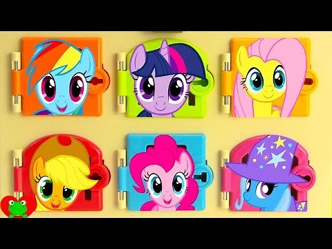 My Little Pony Trapped Learn Colors and Matching