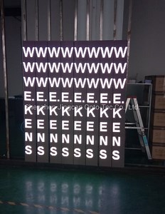 [Hot Item] P6 Indoor Full Color Text Advertising Vertical LED Display Screen