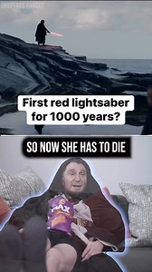 First red lightsaber for 1000 years | Charlie Hopkinson