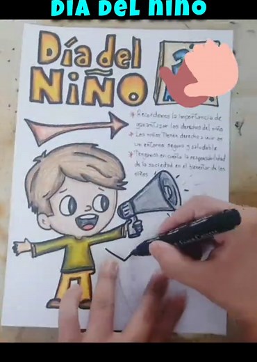 Cómo Hacer un Afiche Creativo para el Día del Niño