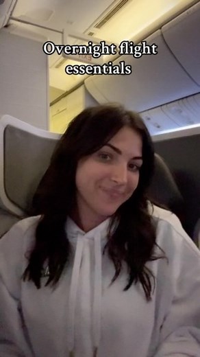 57K views · 114 reactions | Went on a quick trip to London and these were my overnight flight essentials! #travel #overnightflightessentials #flightessentials | excusemygrandma | Facebook