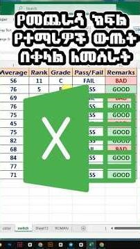 How to Use Color Scales in Excel (Conditional Formatting) #excel