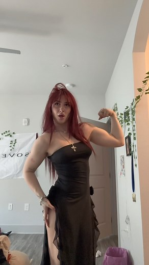 ellie moore on Instagram: "muscles in a dress 4ever"