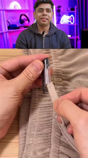 R I H A N ⚡ on Instagram: "This Drawstring Hack Will Save You Time . . . Follow me for more content ❤️ . . . #foryou #trending #explore #craft"