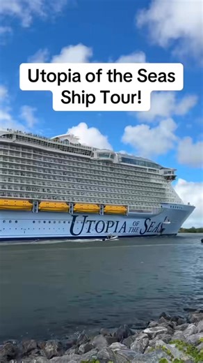 Let’s take a 1 minute tour onboard Royal Caribbean’s newest Oasis class ship, Utopia of the Seas! Have you cruised onboard Utopia of the Seas? #utopiaoftheseas #royalcaribbean #cruise #cruiseship #cruiselife #reels | Cruising.is.life | Facebook
