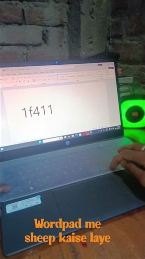 wordpad me sheep kaise laye #newmusic