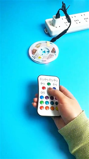 RGB decorator room light making in project#diy#experiment#project