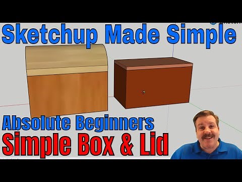 Simple Steps for a Box with a Lid in Minutes - Sketchup Made Simple