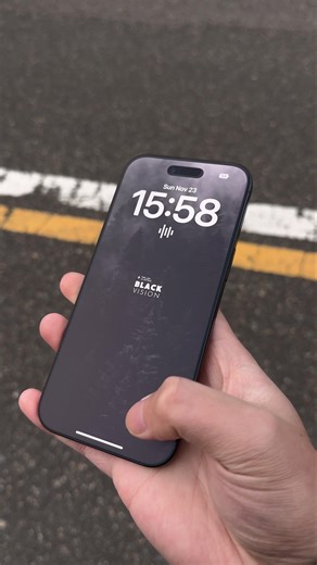 Simple Moody Forest Home Screen for iPhone. #iphonecustomization #iphonesetup