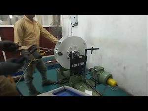 Balancing of impeller fan on horizontal balancing machine - Precibalance