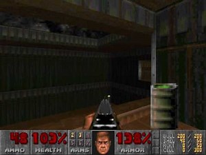 Doom 1 gameplay (zdoom)