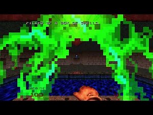 Doom 64 level 15, Dark Entries: Blue-key trick