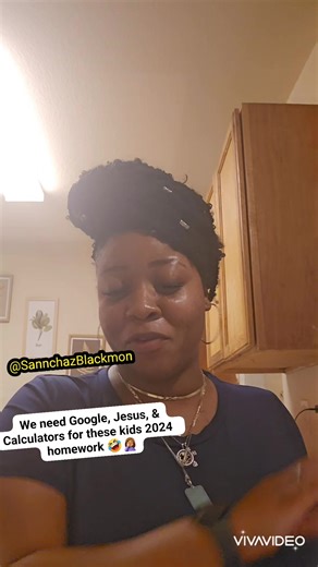 Trying to help my niece with her homework 🤣 Im an A.P Lit student with honors, but this too much for me🥴 #Icannotletthisslide | Sannchaz Blackmon