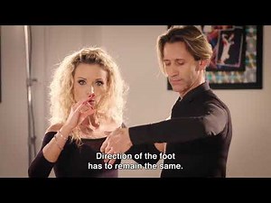 How To Dance Promenade Position Steps in Ballroom Dances | Mirko Gozzoli & Edita Daniute