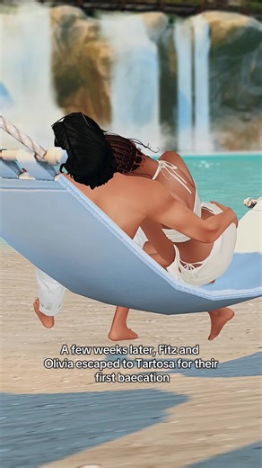 Olivia and Fitz had been enjoying their first few weeks together, basking in the quiet excitement of their new relationship. Wanting time away from everything else, Olivia suggested a trip, and a few weeks in, they found themselves in Tartosa on their first baecation. On their first day, they walked to the beach and curled up together in a hammock. As they lay there beneath the sun, Fitz reminisced about how he used to dream of moments like this. But now, every touch was real. As Fitz continued 