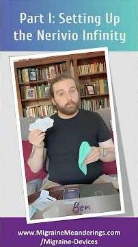 Part 1: When a migraine attack starts, Ben sets up and uses his Nerivio medical device.