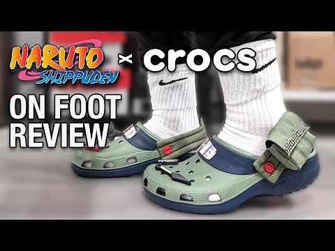 Kakashi On Foot Review NARUTO X CROCS Collection