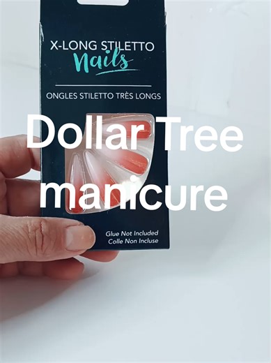 #Dollar Tree manicure manicure under 5 Dollars