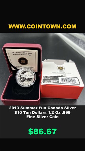 Canada 1999 RRC Gem Proof Loonie Dollar Coin # #coins from www.cointown.com #Shorts