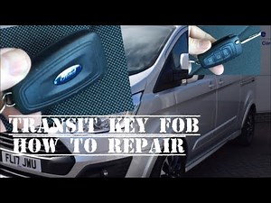 Ford Transit 2016- Changing, Charging the Remote Key Battery! Can it be Done Hack