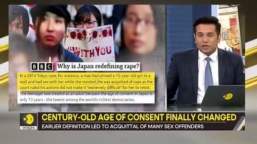 Gravitas: Japan redefines rape, raises the age of consent