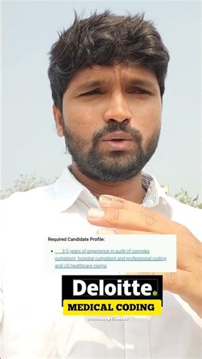 Deloitte Hyderabad 📍#medicalcoding #education #jobinterview #deloitte #hyderabad