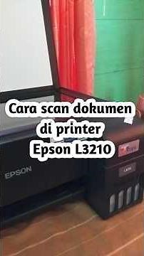 Cara scan dokumen di printer Epson L3210 #tutorial #tutorialprinter #epsonl3210 #ramdanistutorial
