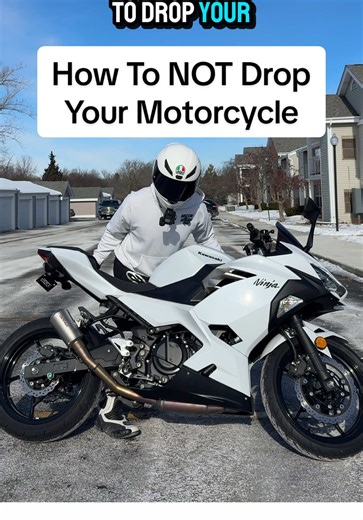 How To Avoid Dropping Your Motorcycle